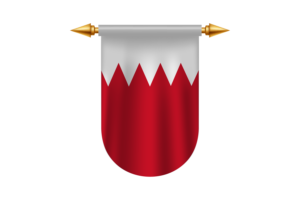 Bahrain Flag Emblem Vector Images flag
