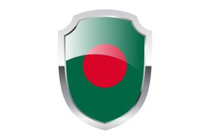 Bangladesh Shield Logo flag