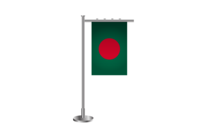 3d Bangladesh Standing Flag flag