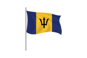 Barbados Flag Clipart flag
