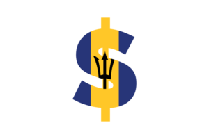 Barbados Currency icon flag