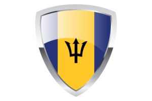 Barbados Shield Flag flag