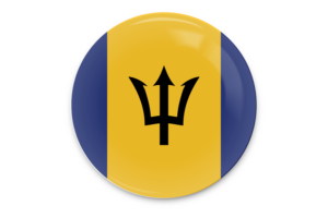 Barbados Flag Vector Art flag