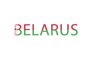 Belarus Text Art flag