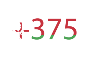 Belarus Calling Code flag