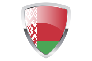 Belarus Shield Flag flag