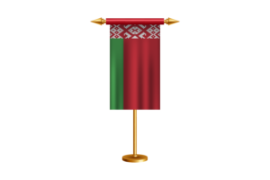 Belarus Ceremonial Flag Vector Free flag