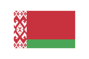 Belarus Flag Triangle Vector Illustration flag