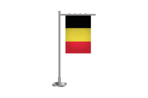 3d Belgium Standing Flag flag
