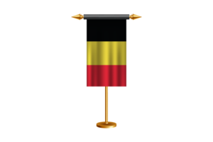 Belgium Ceremonial Flag Vector Free flag