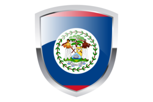 National Flag of Belize Clipart flag