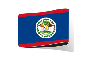Belize Flag Illustration Clipart flag