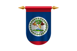 Belize Flag Emblem Vector Images flag