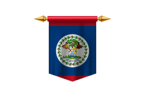 Emblem of the Republic of Belize flag
