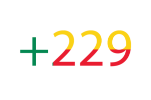 Benin Calling Code flag