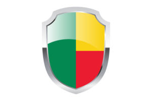 Benin Shield Logo flag