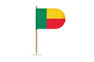 Benin Flag for Desk, Table flag
