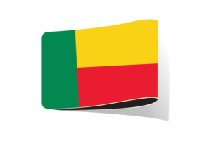 Benin Flag Illustration Clipart flag