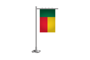 3d Benin Standing Flag flag