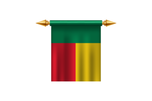 Benin Royal Emblem flag