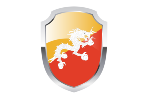 Bhutan Shield Logo flag