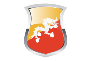 Bhutan Pride Flag flag