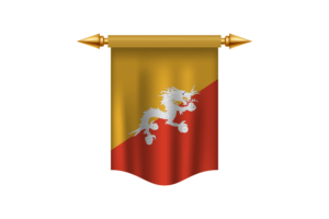 Bhutan Flag Royal Banner flag