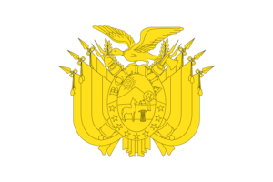 National Emblem of Bolivian flag