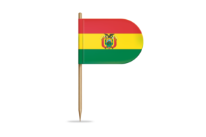 Bolivian Flag for Desk, Table flag