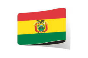 Bolivian Flag Illustration Clipart flag