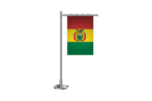 3d Bolivian Standing Flag flag
