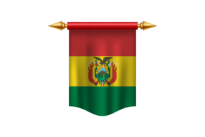 Bolivian Flag Royal Banner flag