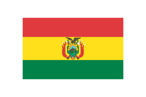 Bolivian Flag Triangle Vector Illustration flag