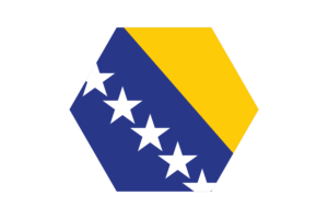 Bosnia and Herzegovina Flag Vector Free | SVG and PNG flag