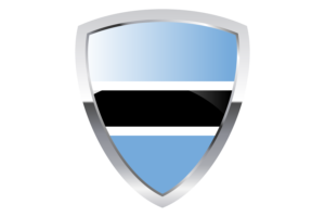 Botswana Shield Flag flag