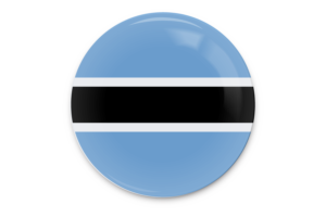 Botswana Flag Vector Art flag