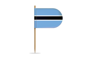 Botswana Flag for Desk, Table flag
