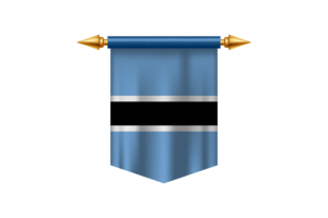 Emblem of the Republic of Botswana flag