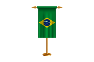 Brazil Ceremonial Flag Vector Free flag