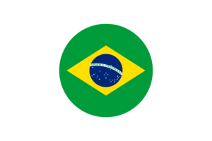 Brazil Flag Circle Vector Free flag