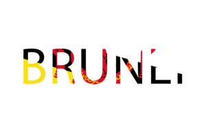 Brunei Text Art flag
