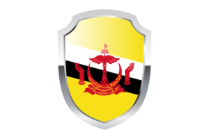 Brunei Shield Logo flag