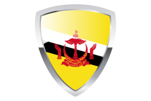 Brunei Shield Flag flag