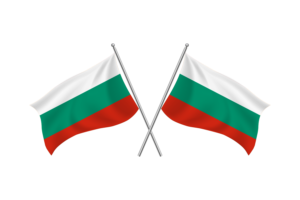 Bulgaria Waving Friendship Flag flag