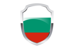 Bulgaria Shield Logo flag