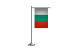 3d Bulgaria Standing Flag flag