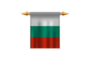 Bulgaria Royal Emblem flag