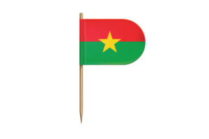 Burkina Faso Flag for Desk, Table flag