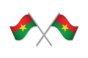 Burkina Faso Flag Emblem Vector Free flag