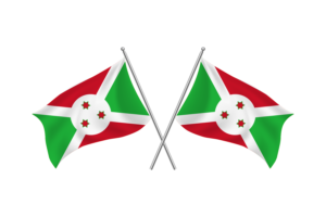 Burundi Waving Friendship Flag flag
